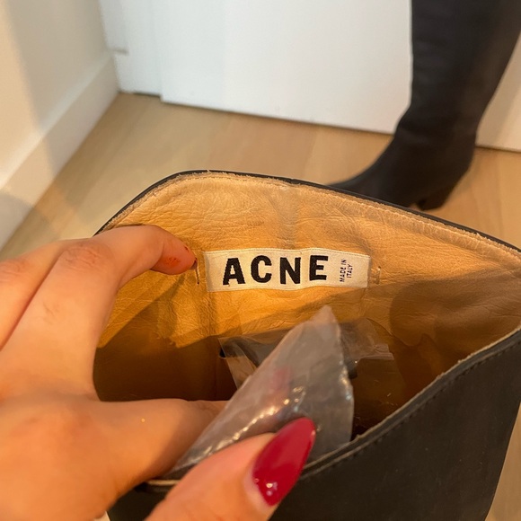 Acne Studios knee-high heeled boots - Picture 4 of 4